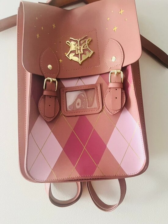 Bioworld Handbags - Harry Potter Hogwarts Argyle Trunk Mini Backpack